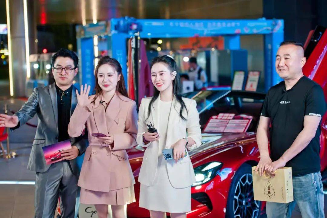 助力江北新区春季"焕新"消费节|南汽开展mg品牌直播