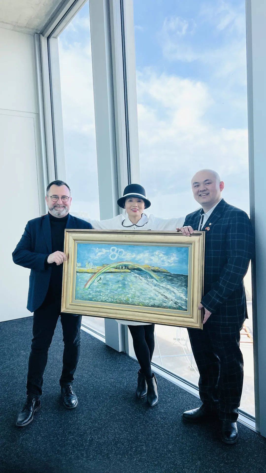 旅法画家蔡平配作品被法国一博物馆收藏