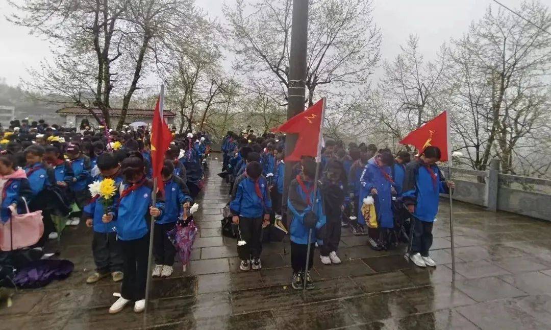 万山区各学校开展"清明祭英烈"系列活动_铜仁_教育_组织