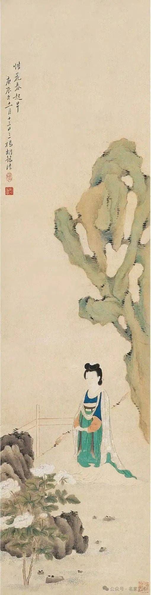 【名品视界】胡锡珪国画作品欣赏