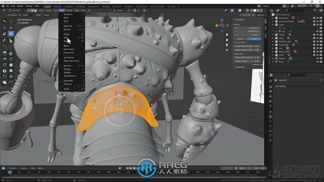 blender与ps二维和三维角色设计视频教程