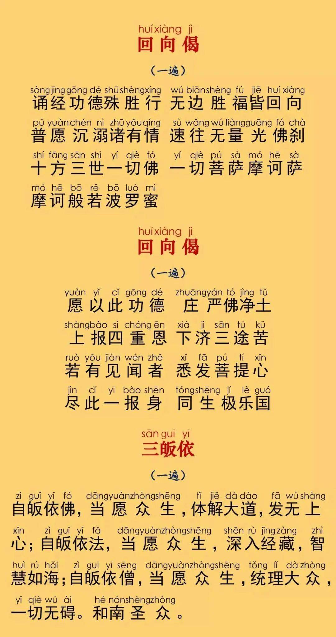 清明祭祀,地藏菩萨本愿经(卷下)注音版 | 日签