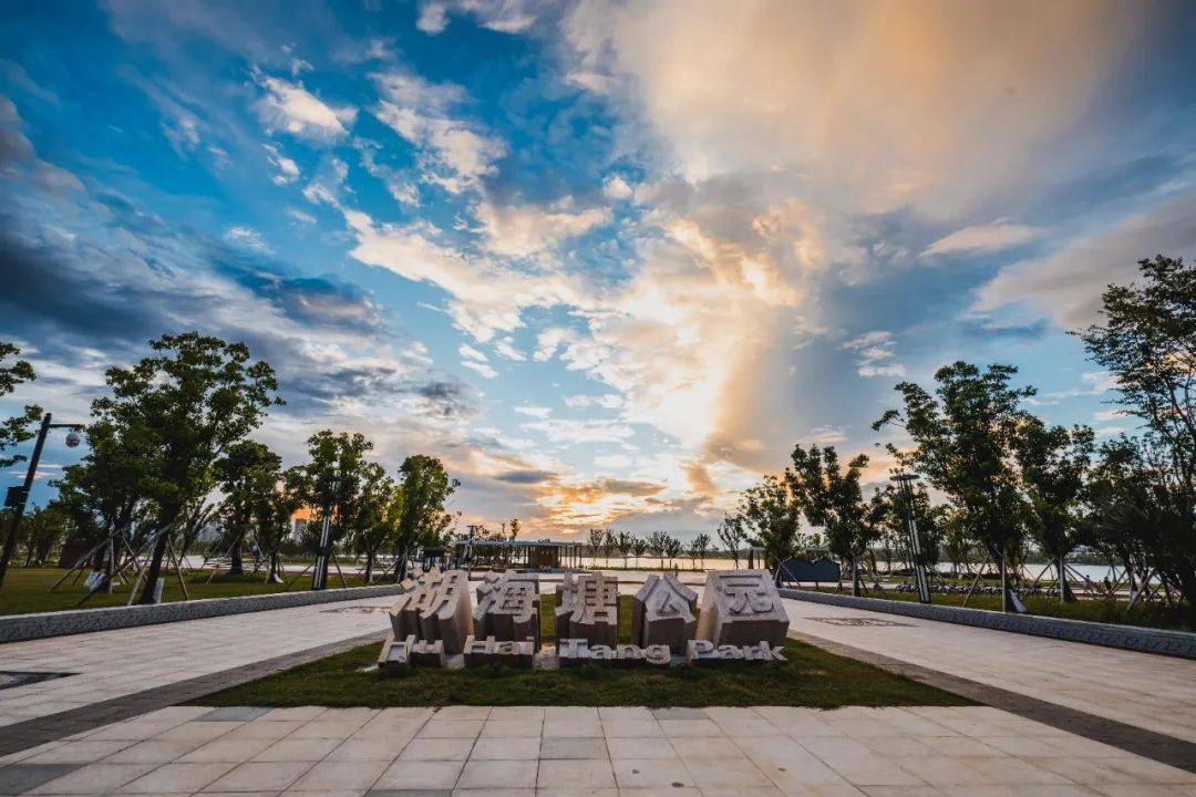 湖海塘公园spring金  华放风筝go!go!go!