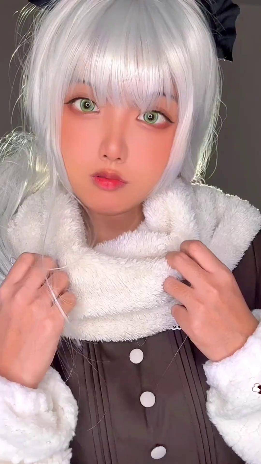 今天是绵羊饼干!cos 黑皮 白毛 冲呀饼干人王国终测