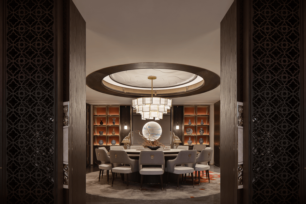 物象境合400㎡中式会所构筑风雅邸间的东方美学