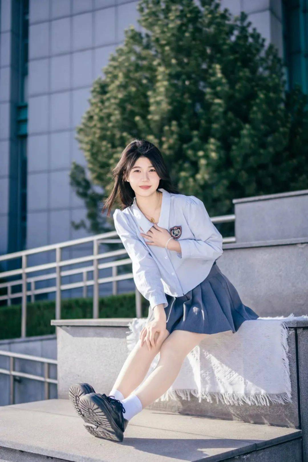 女院校花春日穿搭来啦