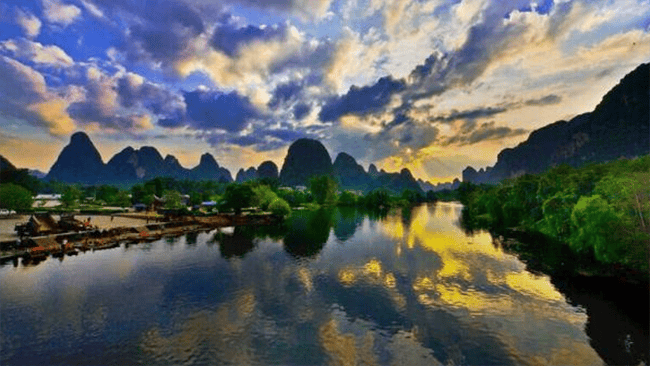 5日自驾拼车桂林山水甲天下阳朔山水甲桂林