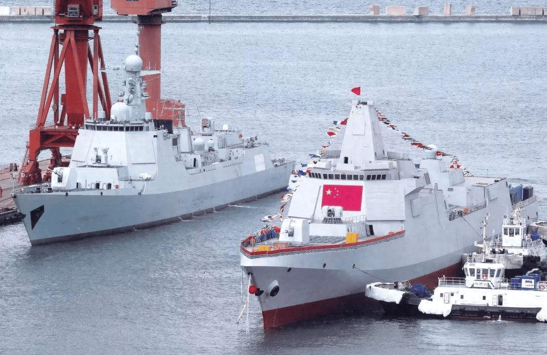 泉州舰低调下水中国海军再达成重要里程碑