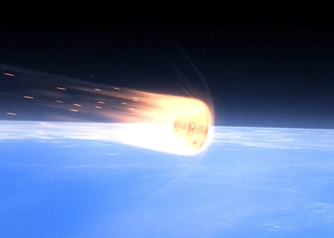 飞船安全着陆3名宇航员凯旋归来返回舱为何被烧得黑不溜秋