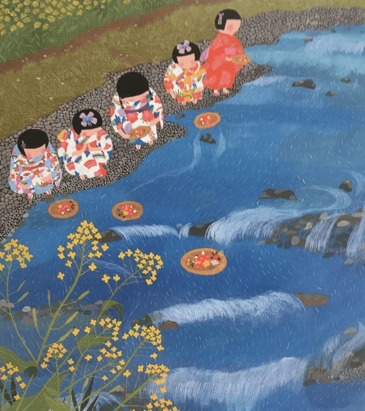 数不尽的田野风情与乡愁思绪_原田泰_日本_艺术