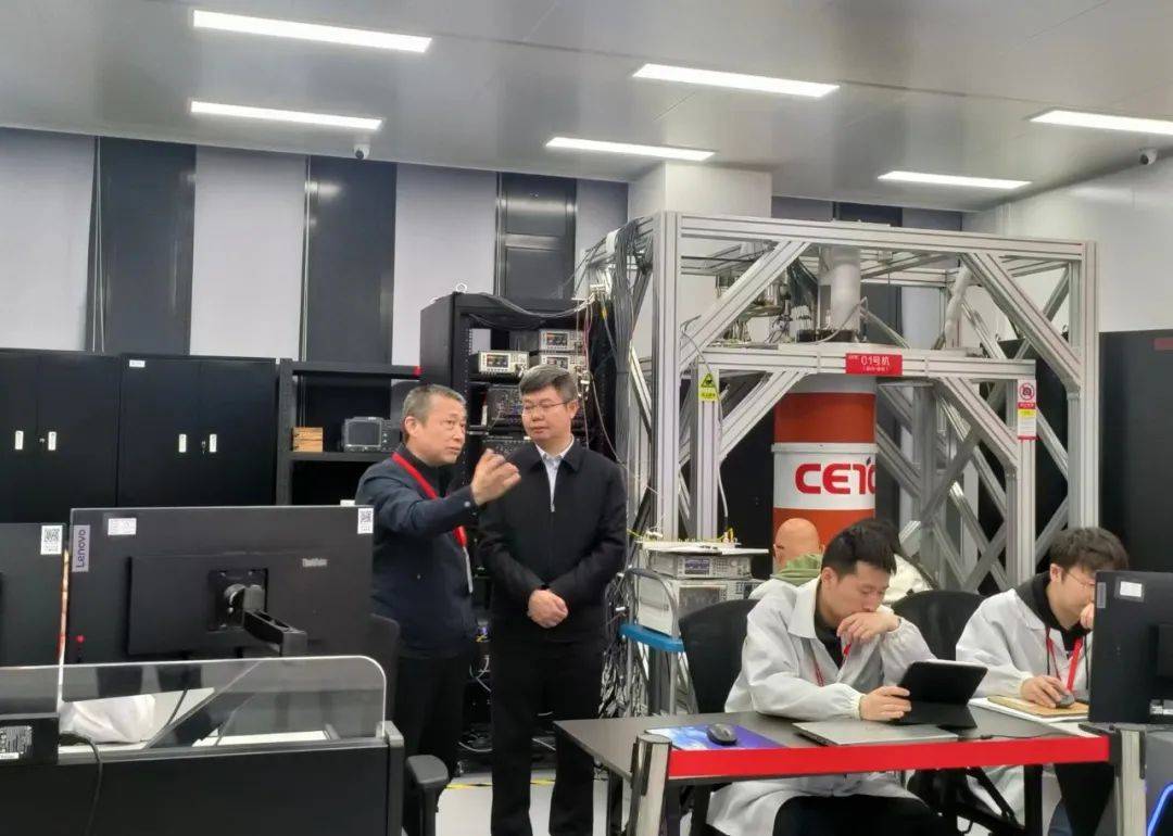 中国电科集团党组副书记总经理陈锡明到量子科技长三角产业创新中心