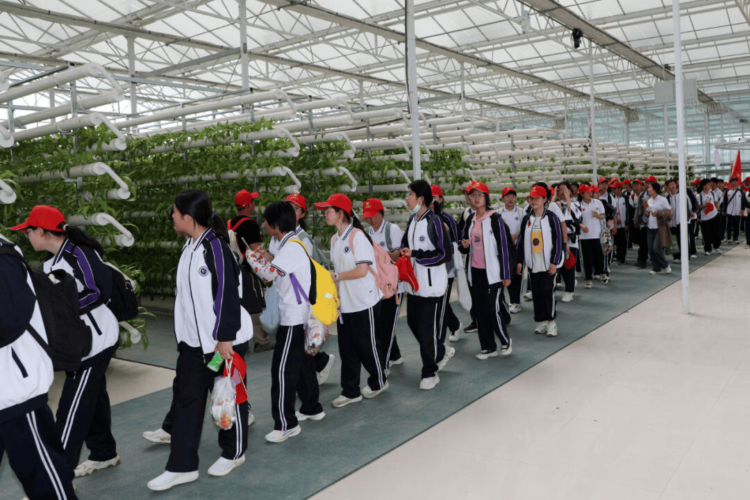 踏青徒步与青春同行丨扶沟县各高中团委组织学生团员开展徒步远足活动