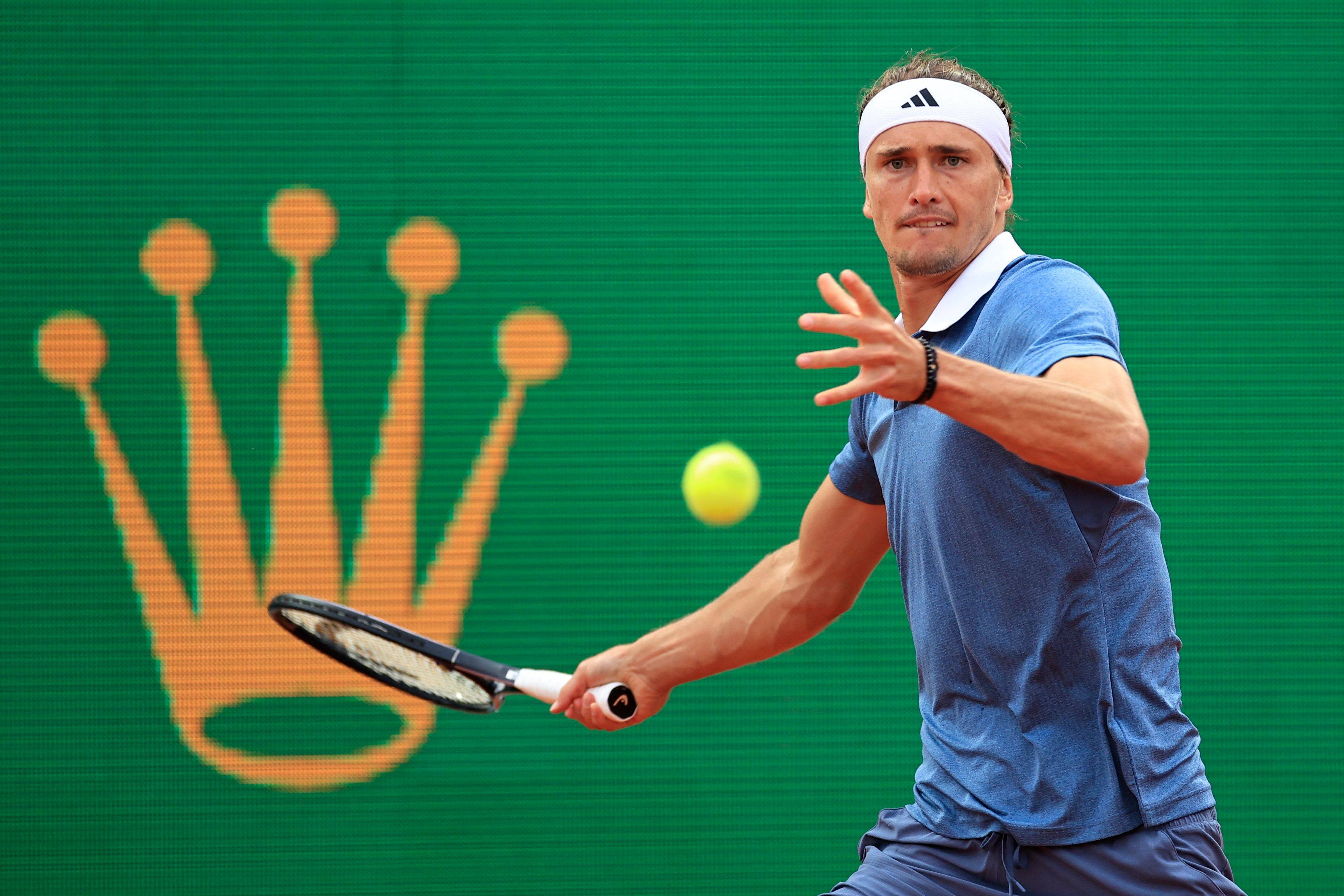 网球蒙特卡洛大师赛兹维列夫晋级