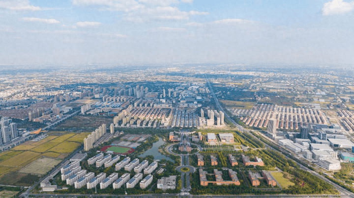 嘉兴市海宁市长安镇千年古镇蝶变青创新城