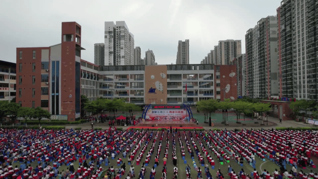 欢乐不停贵港这些学校三月三嗨起来