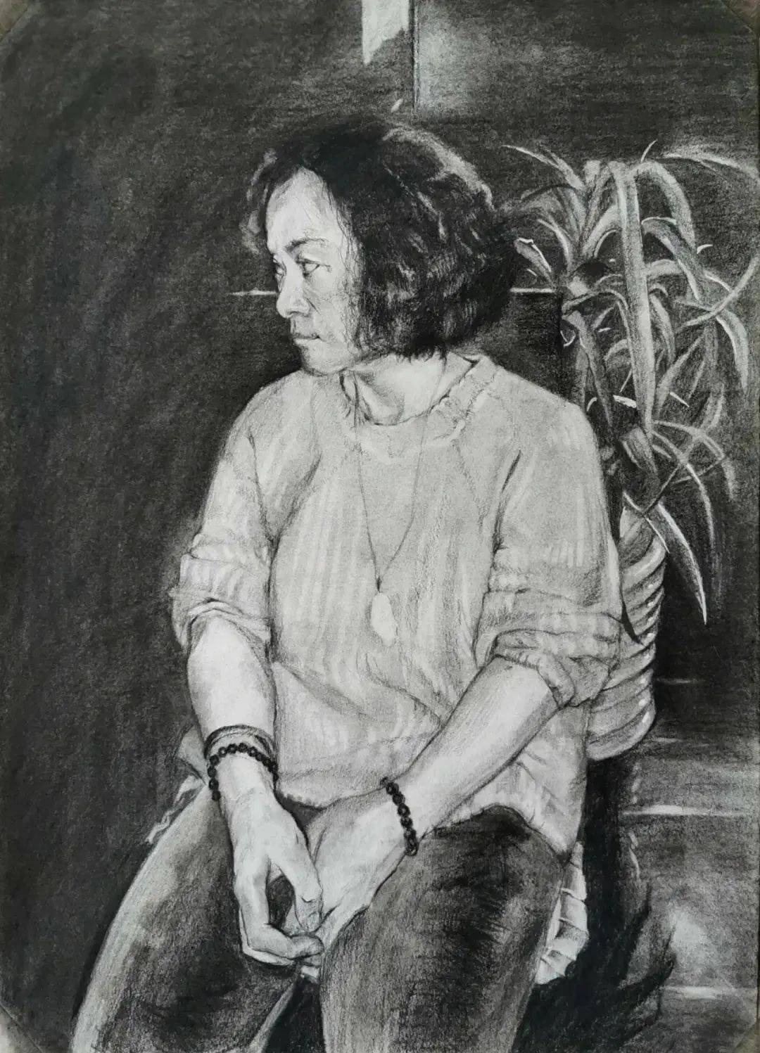 西安美术学院静物与人物素描