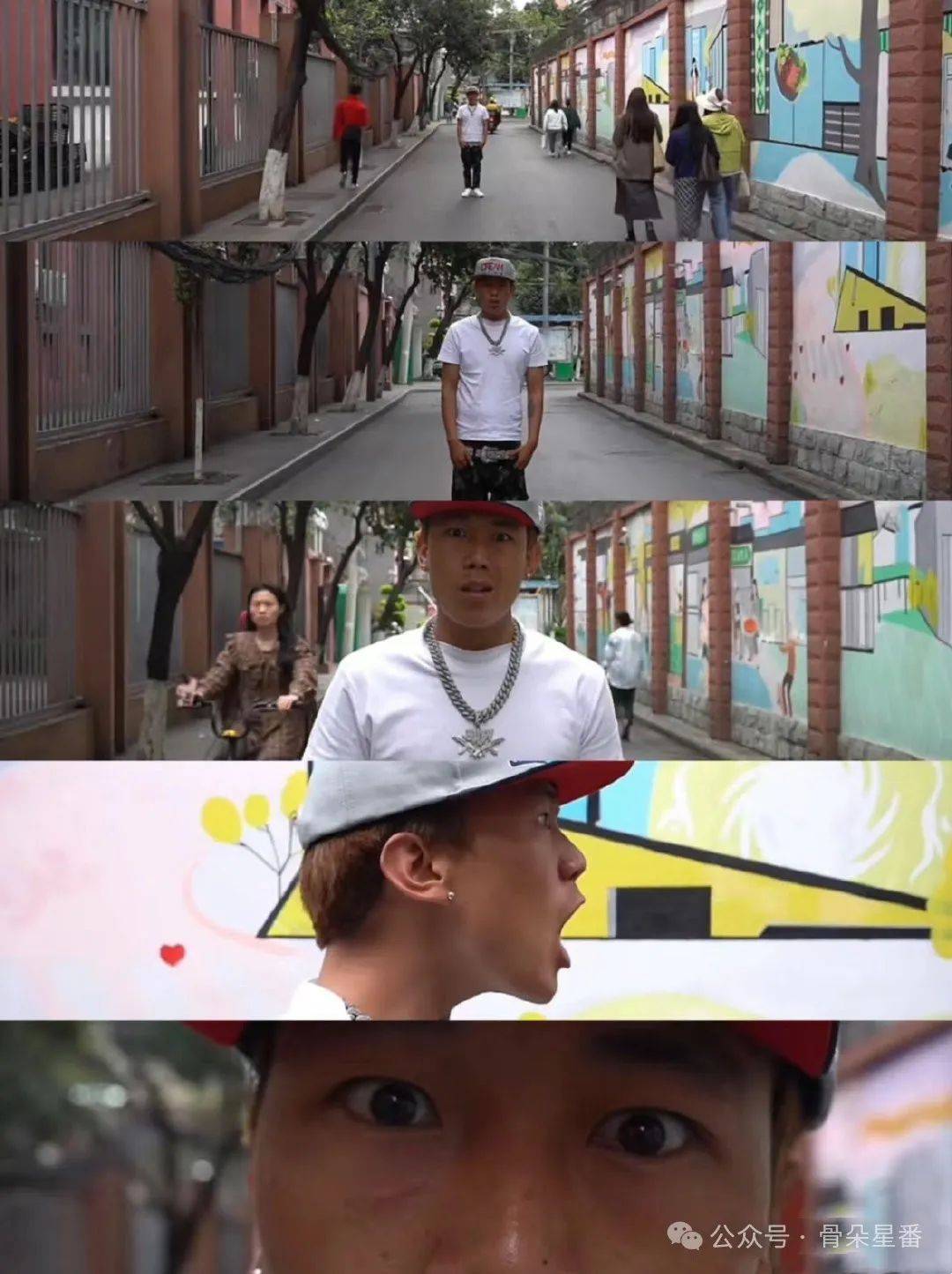 不同于其他脏话连篇的diss,《谢天谢帝》质朴得就像幼儿园骂战,副歌的