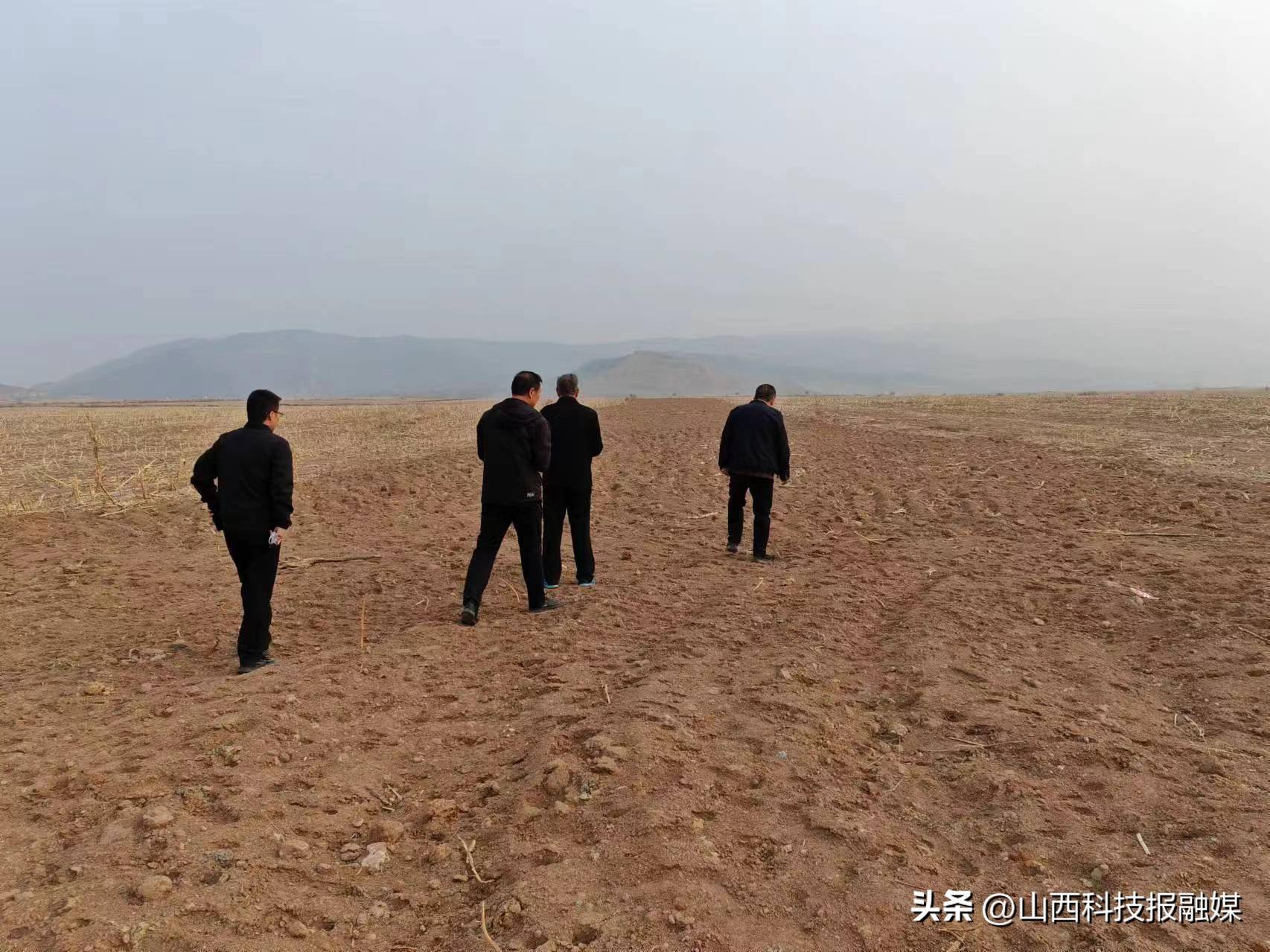 忻州市规划和自然资源局现场督导五台县增减挂钩项目拆旧复垦工作