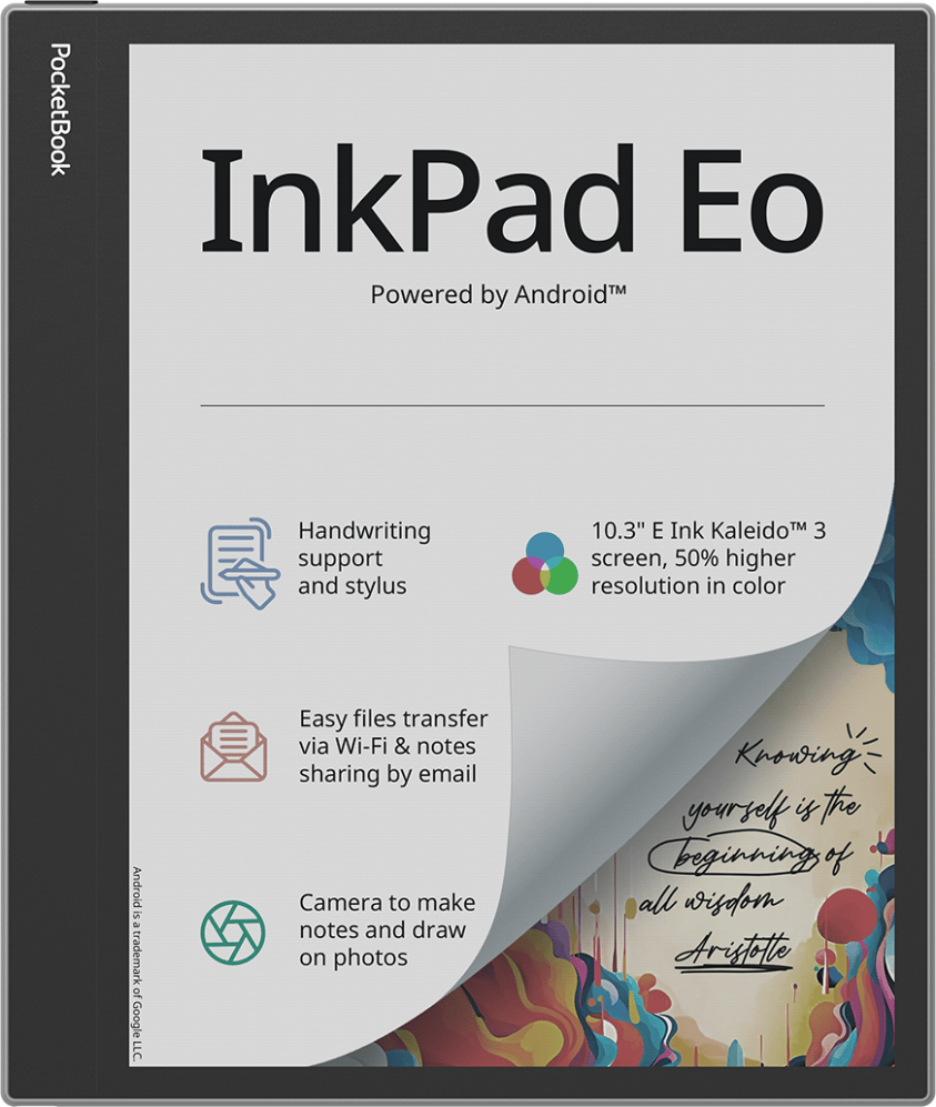 PocketBook推出InkPad Eo阅读器 售价569欧元