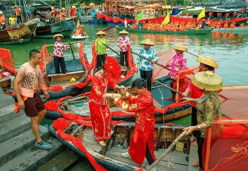 疍家婚礼特色美食民俗活动三月三在北海就这么玩