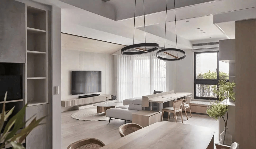 不要阴郁家130平米明媚北欧风