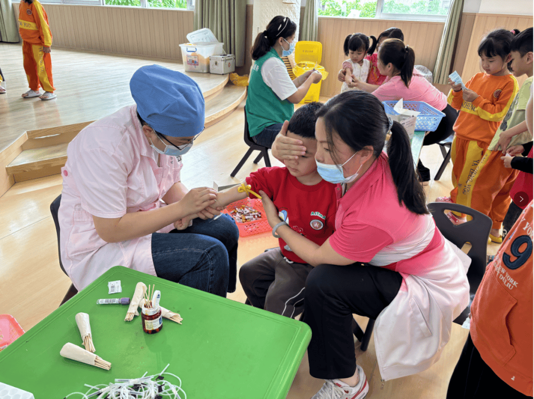 雅正幼活动呵护健康关注成长北滘镇雅正幼儿园开展2024年幼儿健康体检