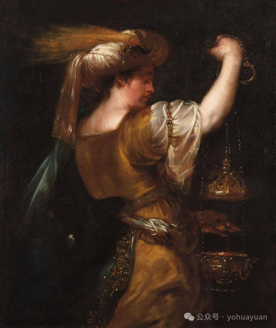 油画人物欣赏——jan·boeckhorst_巴洛克_影响_微信