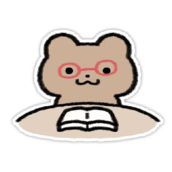 头像认真学习的小萌物头像