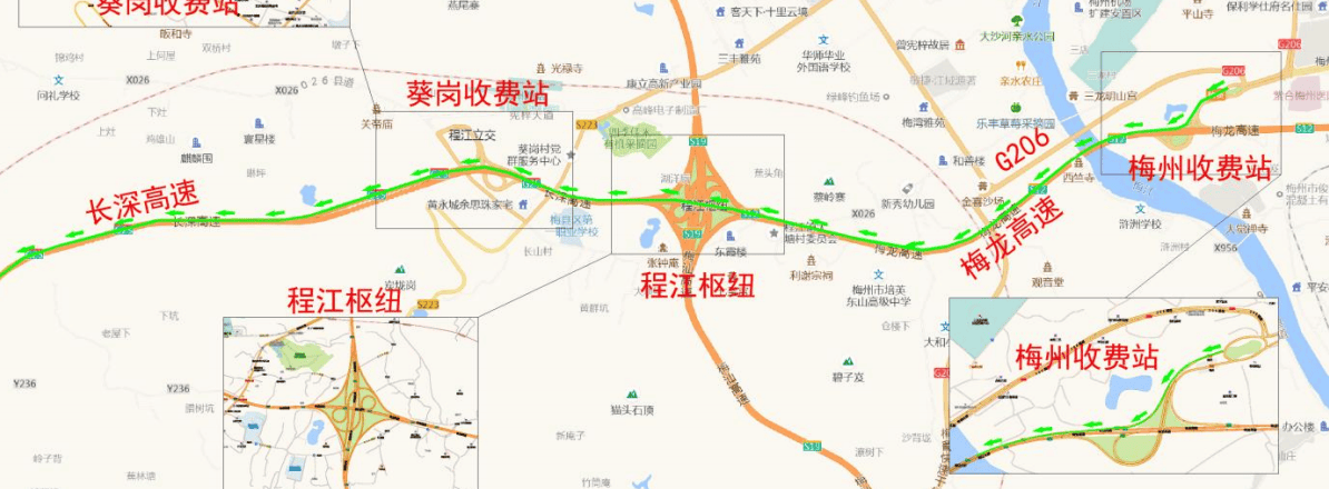重要提醒19日至20日s19梅汕高速多个车道临时封闭