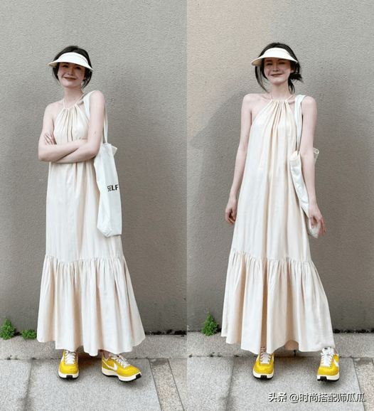 阔腿裤大势已去今年春夏学会这么穿裙子回头率高又时髦