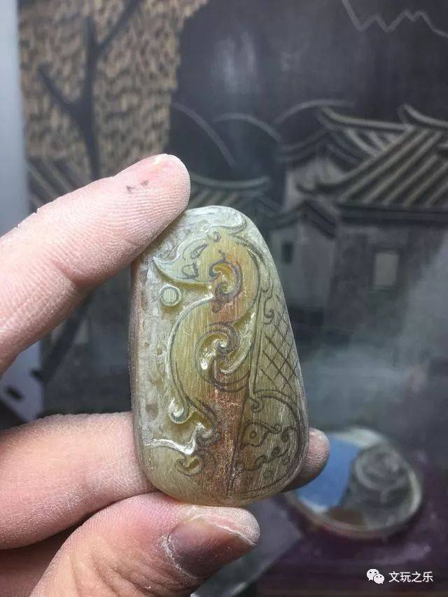 手工雕刻一个螭龙的过程喜欢学习的来