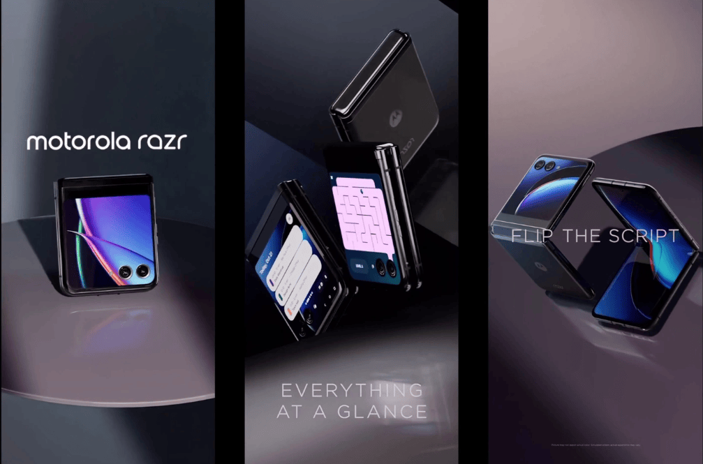摩托罗拉新机入网或为razr50系列折叠屏手机