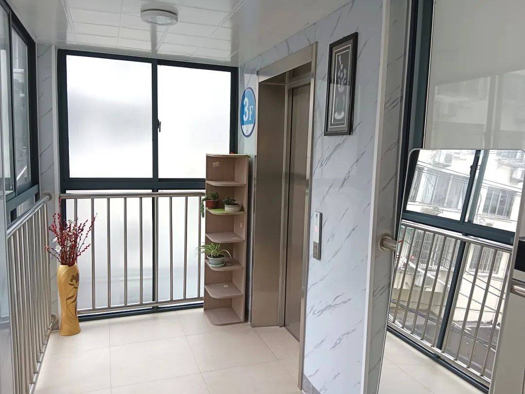 睦邻自治成果共享,杨浦这一社区"最小单元"焕新_楼道_居民楼_进行