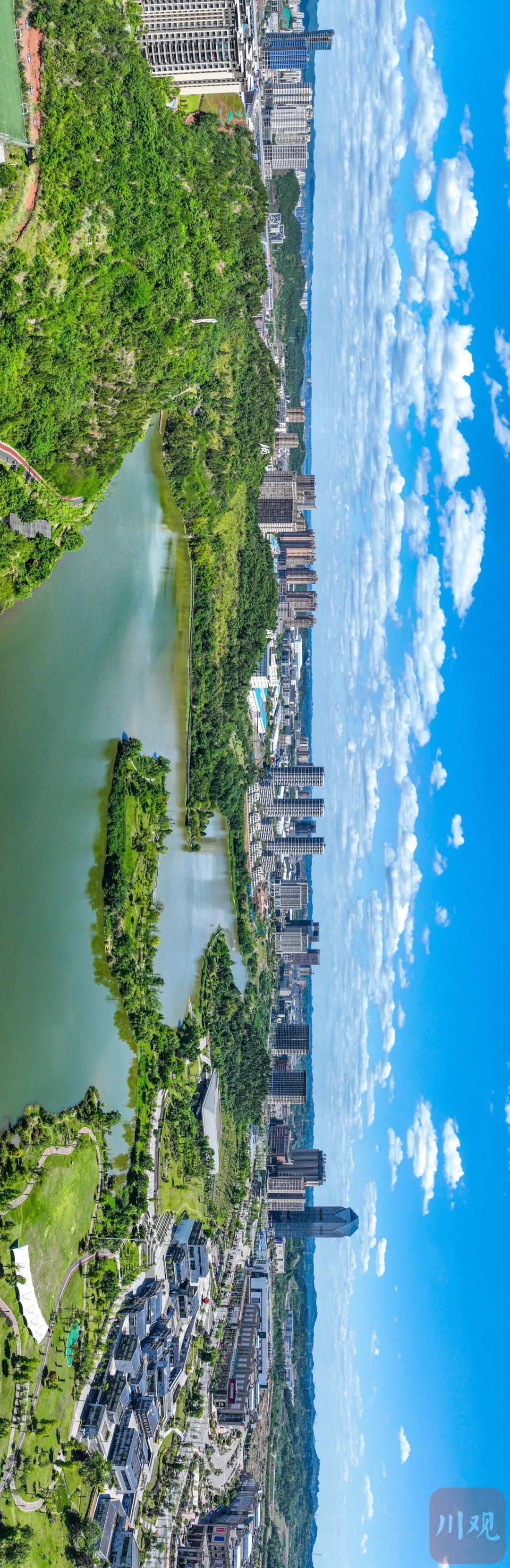 你见过遂宁城市全景吗这里可见