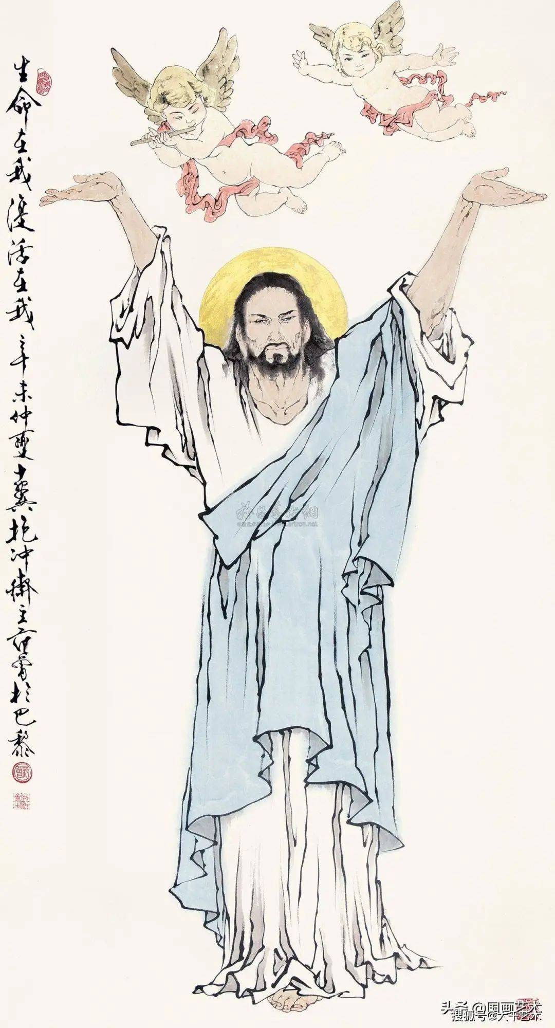 范曾最贵的10幅作品,件件超1000万!_成交价_拍卖_尺寸