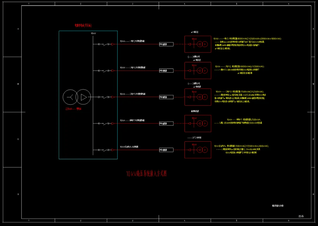 cad版10mwh储能电站项目设计全套图纸打包