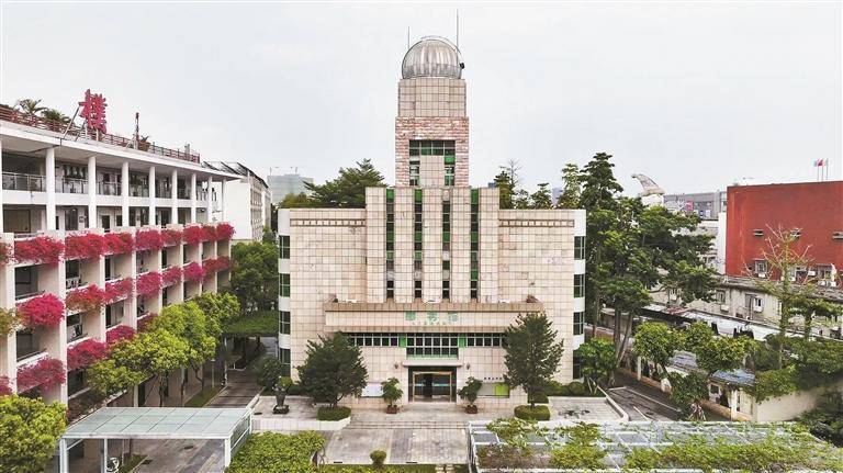 历史文脉滋养 百年老校生花_南头中学_深圳_南园