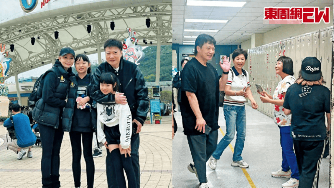 58岁钱嘉乐魅力无穷!大批师奶蹲守求合影,狂赞:真人这么靓仔_女儿_录影_汤盈盈