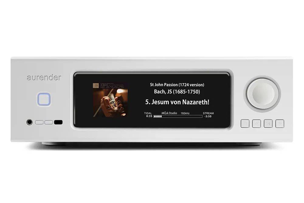 新品速递搭载purifi扩大机aurenderap20音乐伺服合并扩大机