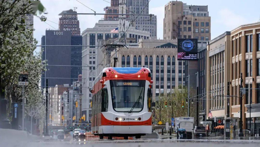 美国汽车工业中心——底特律的有轨电车