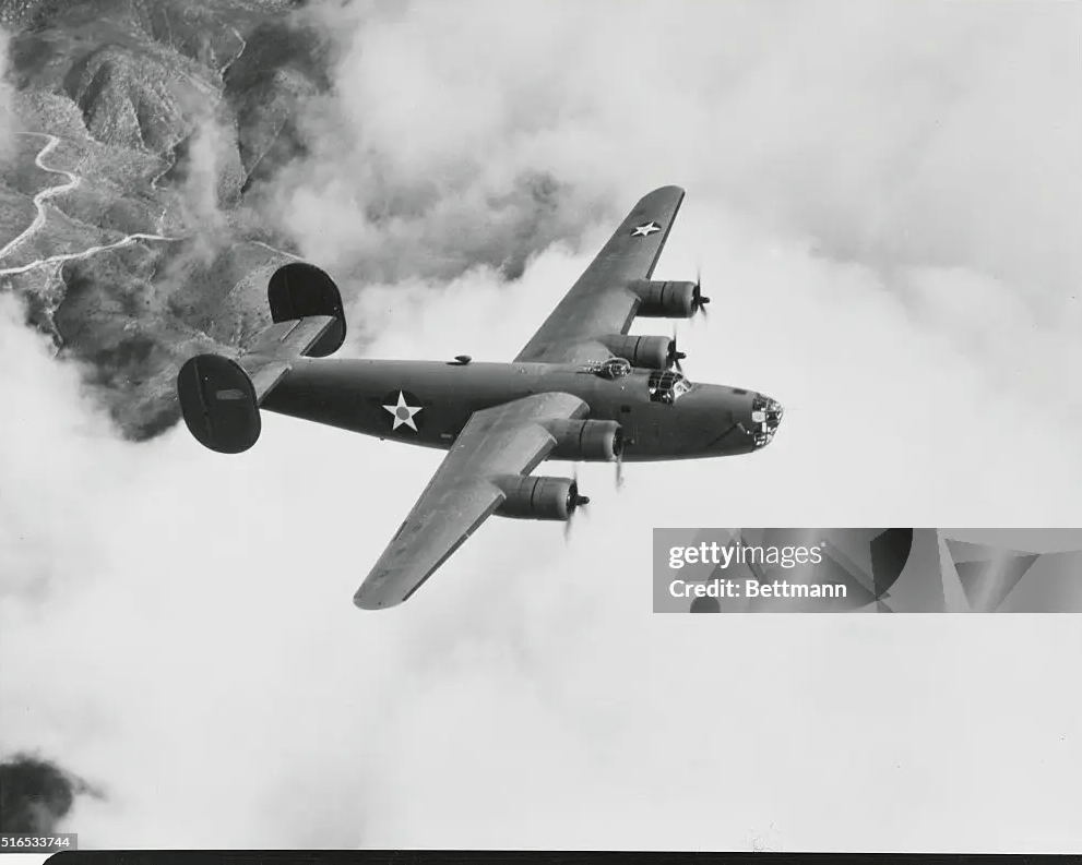 精选好图:b-24解放者轰炸机之九