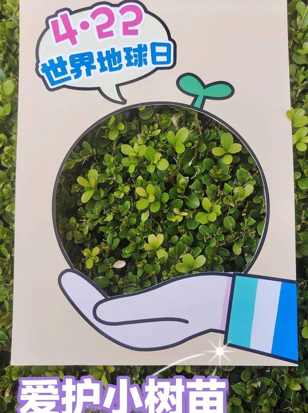 红领巾多彩实践丨世界地球日 为地球献上一份绿色的礼物