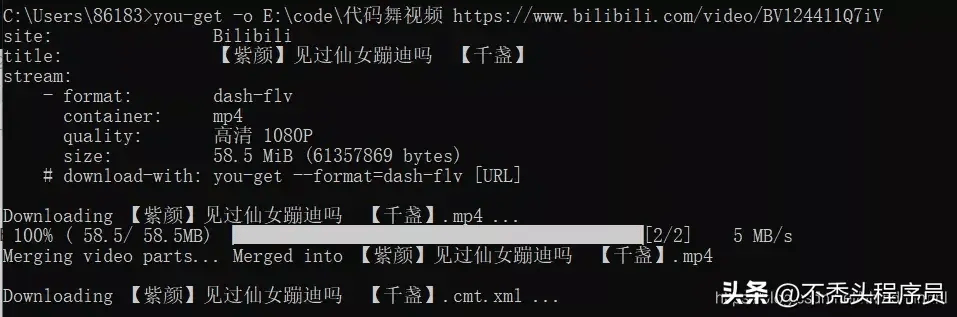 我用 python 做了个小仙女代码蹦迪视频
