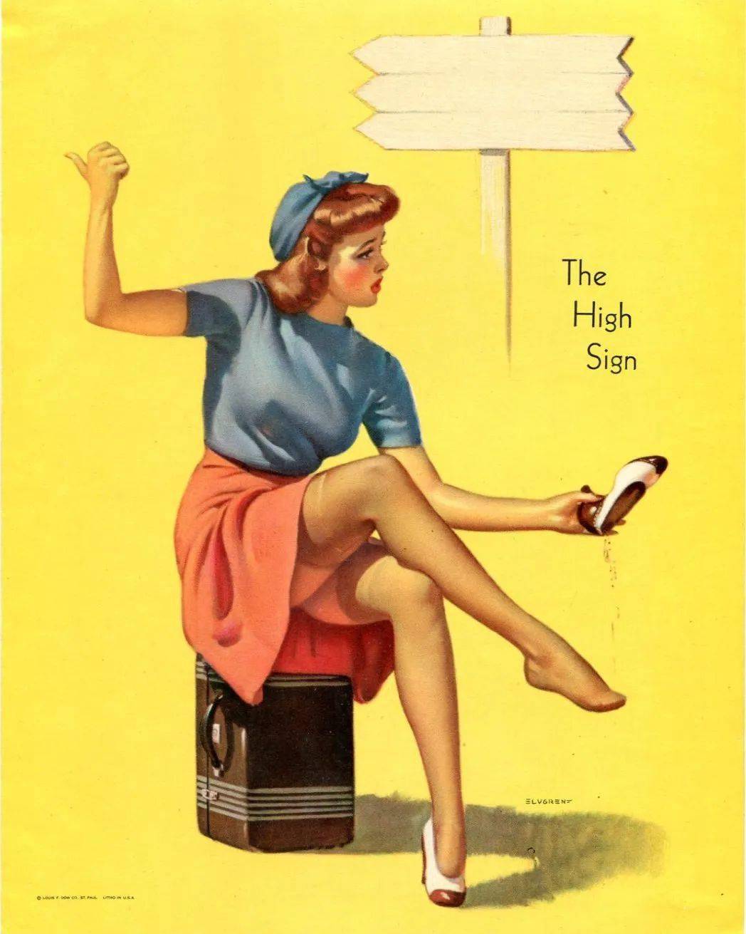 直男诱捕器!让人脸红心跳的吊带袜女郎