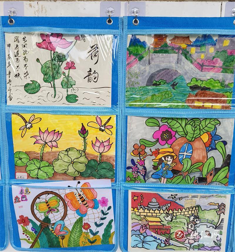 书画展情怀 妙笔亦生花——宛水三小开展师生书画作品展