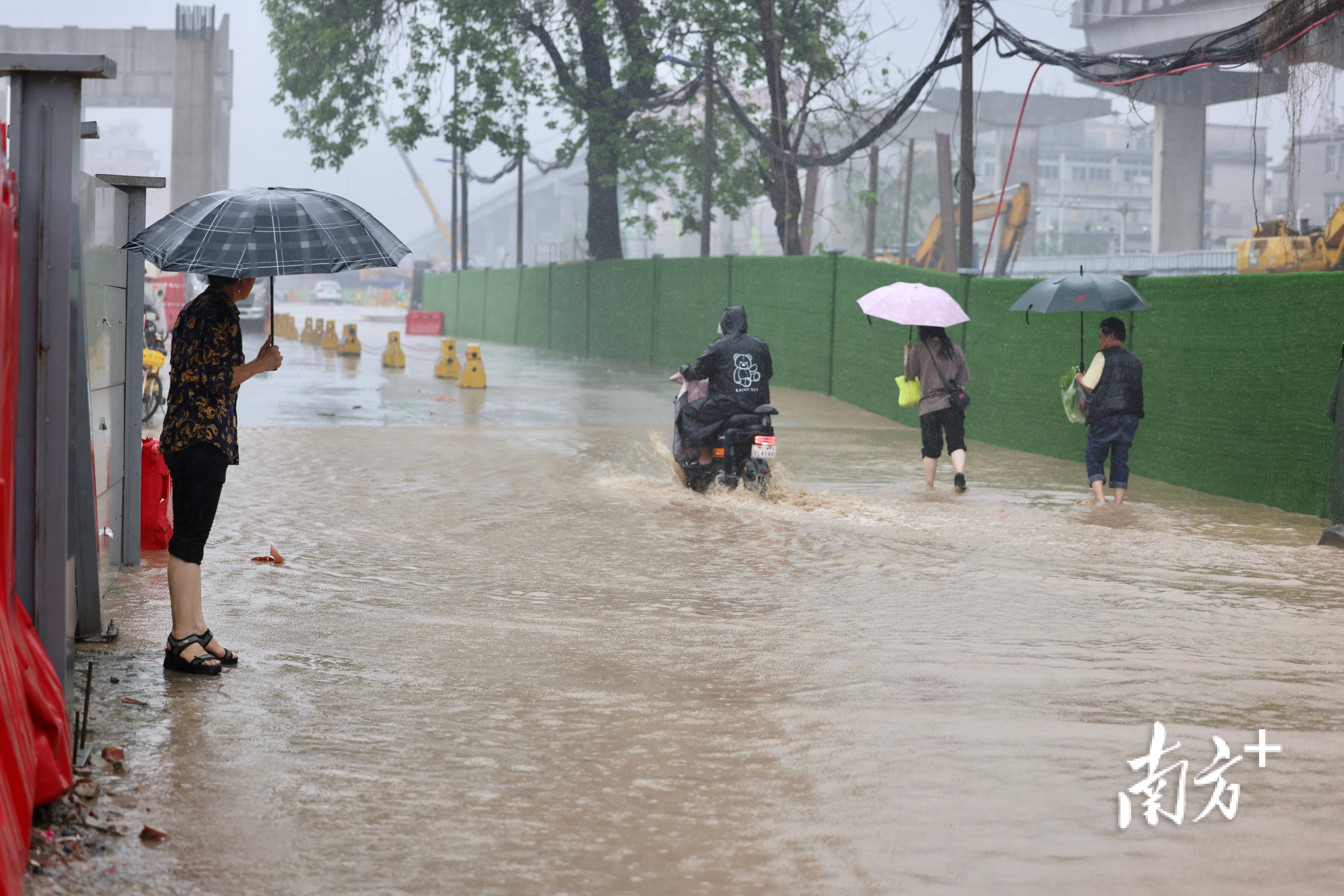 5·7广州特大暴雨图片