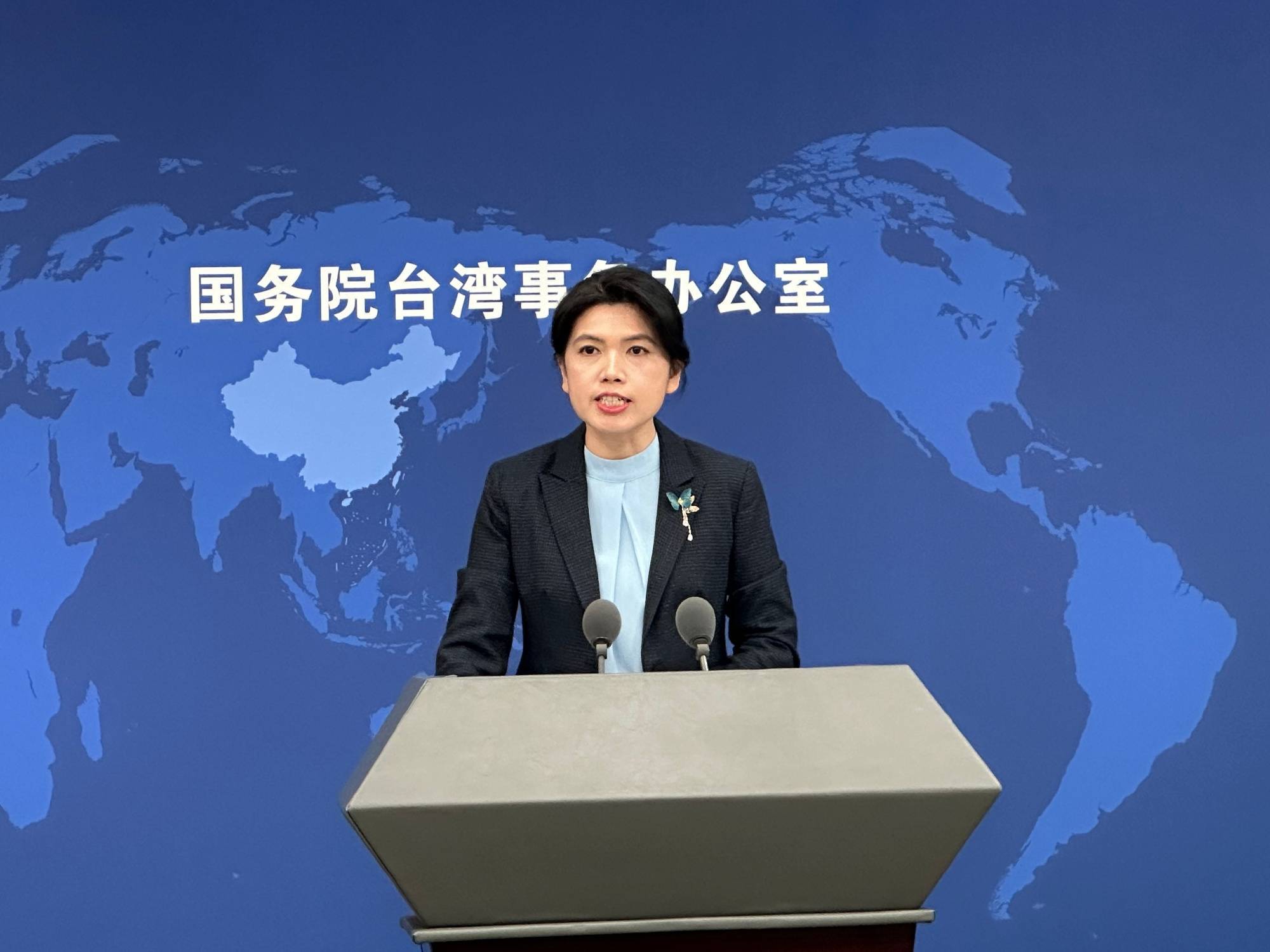 国台办:希望台湾同胞来大陆寻根,补上在台湾没有上的课