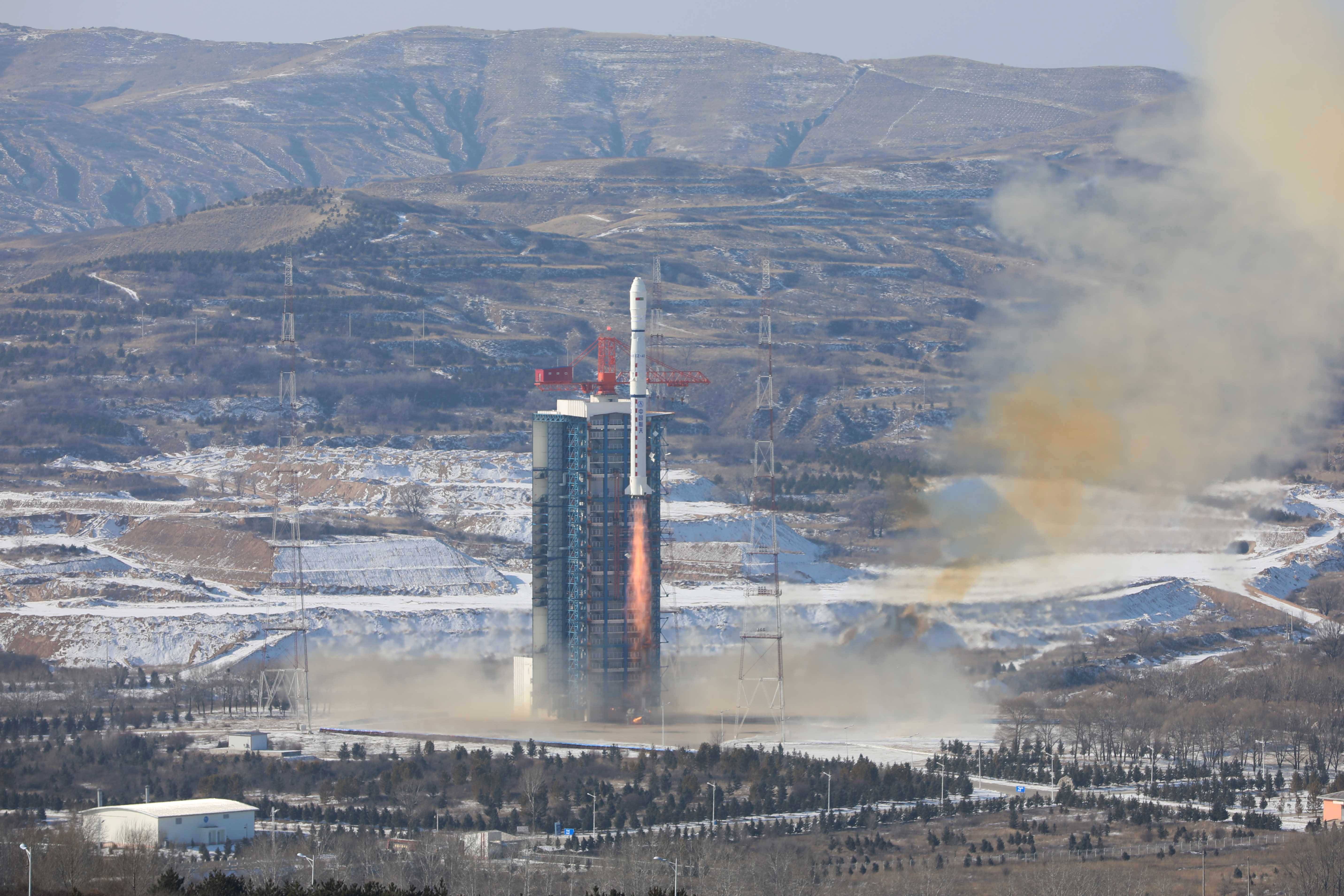 2019年12月20日11时22分,我国在太原卫星发射中心用长征四号乙运载