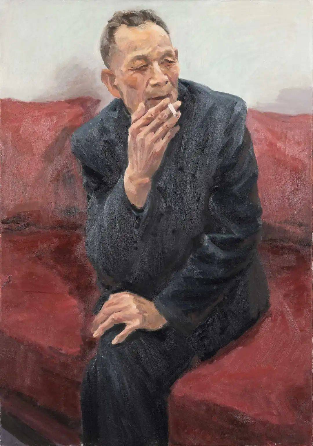 黄雪贞 国画《春山无尽邀我行》供稿:数字服务部审核:陈洁签发:徐琳"