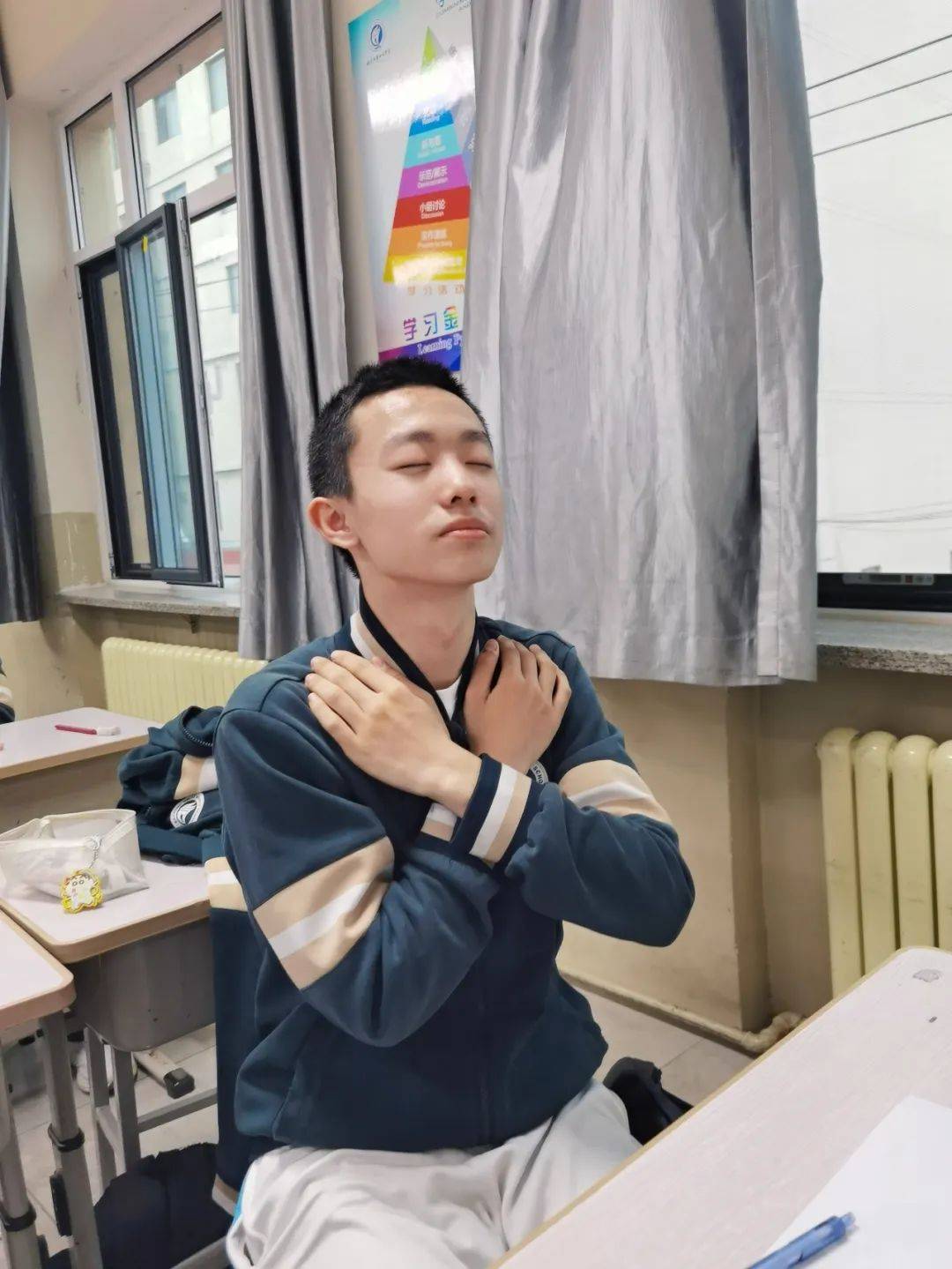 保定十七中开展初三年级团体心理辅导活动